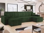 Γωνιακός καναπές Karla U-Prasino - Image 2