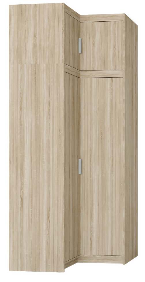 Ντουλάπα Ester γωνιακή-Sonoma Oak - Image 6