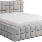 Επενδυμένο κρεβάτι Dagmar-Gkri Anoixto-140 x 200