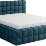 Επενδυμένο κρεβάτι Dagmar-Mple-140 x 200