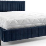 Επενδυμένο κρεβάτι Prallo-Mple-160 x 200