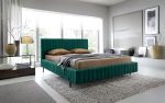 Επενδυμένο κρεβάτι Prallo-Prasino-140 x 200 - Image 2