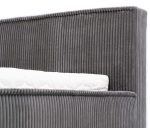 Επενδυμένο κρεβάτι Plexi-Gkri-Anthraki-140 x 200 - Image 6