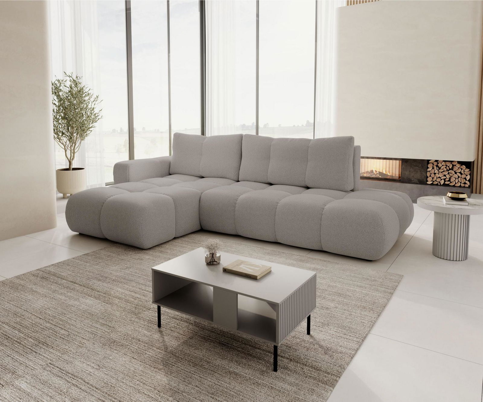 Γωνιακός καναπές Sonia-Gkri-Αριστερή - Image 3