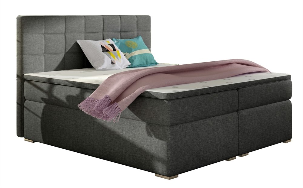 image_82435_ba01_1 Κρεβάτι Alfie-Γκρι Σκούρο-180 x 200 - Image 1