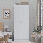 Ντουλάπα Wilson 2D δίφυλλη-Leuko - Image 2