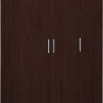 Ντουλάπα Wilson 3D τρίφυλλη-Wenge