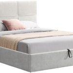 Επενδυμένο κρεβάτι Raziel-Mpez-160x200-Lift-Storage