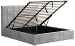 Επενδυμένο κρεβάτι Denzel-Gkri-160x200-Lift-Storage - Image 4