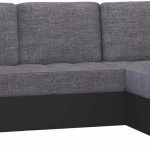 Γωνιακός καναπές Julie-Μαύρο - Γκρι