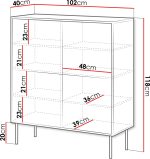 Μπουφές Cortina-Mauro - Image 3