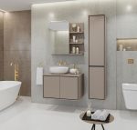 Κρεμαστή στήλη μπάνιου Cove plus-Kafe - Image 3