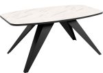 Τραπέζι Luna-Leuko Marmaro