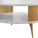 Τραπεζάκι σαλονιού Roenni GD-Marmaro-Xruso