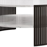 Τραπεζάκι σαλονιού Fikoli-Leuko Marmaro