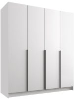 Ντουλάπα Santi τετράφυλλη -Leuko-Mauro