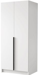 Ντουλάπα Bono Δύφυλλη-Leuko-Mauro