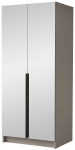 Ντουλάπα Bono III Δίφυλλη-Gkri-Mauro