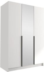 Ντουλάπα Calia II Τρίφυλλη-Leuko-Mauro