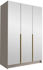 Ντουλάπα Calia III Τρίφυλλη-Gkri-Xryso