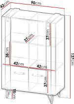 Ντουλάπι αποθήκευσης Lofter - Image 3