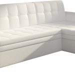 Γωνιακός καναπές Comfort-Δεξιά-Λευκό
