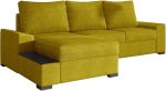 Γωνιακός καναπές Nero-Αριστερή-Κίτρινο