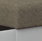 Γωνιακός καναπές Nero-Δεξιά-Λευκό - Μπεζ - Image 3