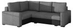 Γωνιακός καναπές Rona-Αριστερή-Γκρι