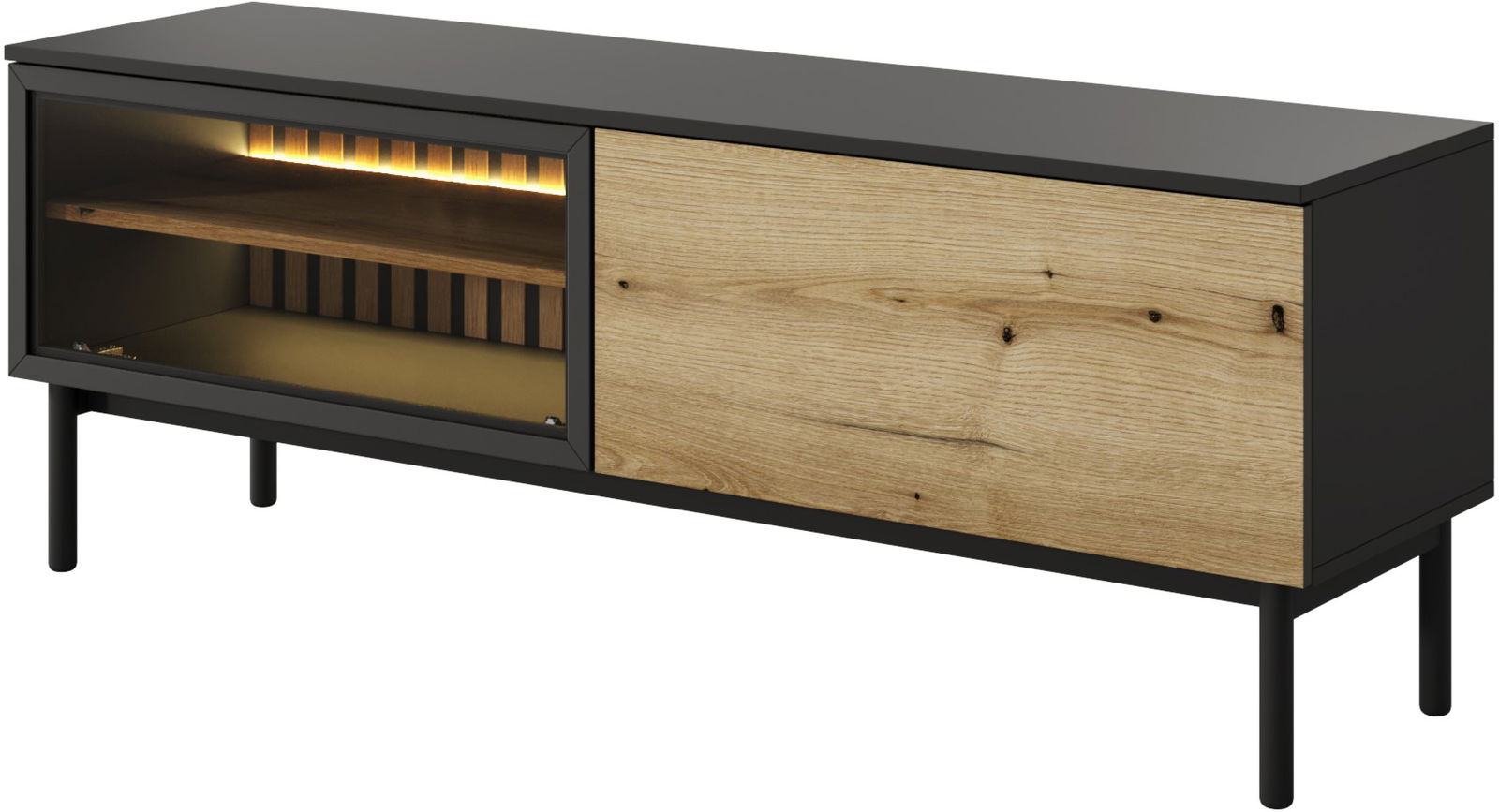 Έπιπλο τηλεόρασης Equinox-Μήκος: 149.9 εκ. - Image 1