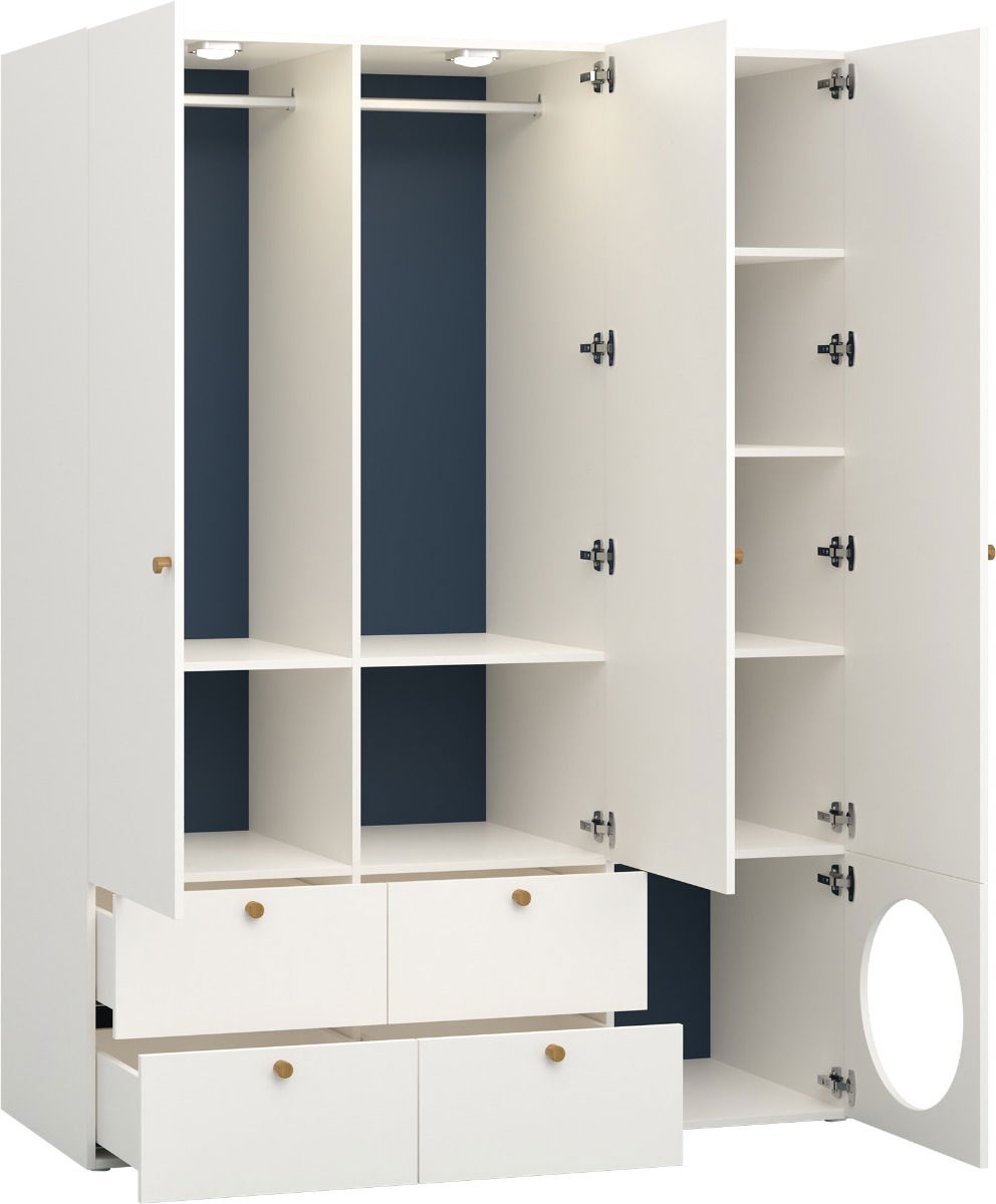 Ντουλάπα Reli Τρίφυλλη 1H-Mple - Image 3