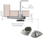 Ντουλάπα Reli Τρίφυλλη -Grey - Image 2