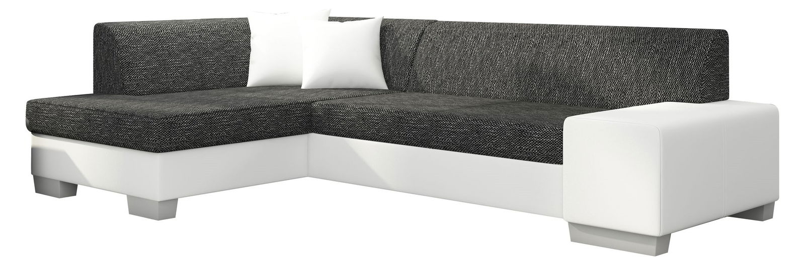 image_83299_fabio_f29_ks_1 Γωνιακός καναπές Firminio-Αριστερή-Λευκό - Ανθρακί - Image 1