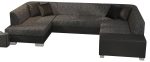 Γωνιακός καναπές Cuba-Αριστερή-Ανθρακί