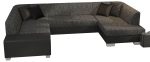 Γωνιακός καναπές Cuba-Δεξιά-Ανθρακί