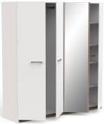 Ντουλάπα Winston τετράφυλλη -Leuko - Image 4