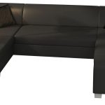 Γωνιακός καναπές Cuba-Αριστερή-Μαύρο