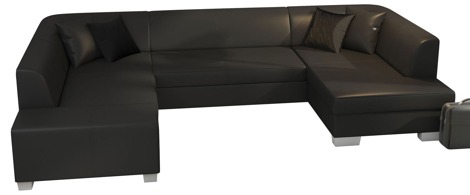 image_83351_hv06_ks Γωνιακός καναπές Cuba-Δεξιά-Μαύρο - Image 1