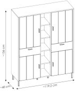 Βιτρίνα Sage Dab Plus - Image 3