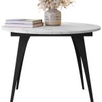 Επεκτεινόμενο τραπέζι Carmina-Leuko Marmaro