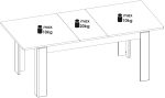 Επεκτεινόμενο Τραπέζι Eclat-Leuko - Image 5