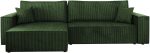 Γωνιακός καναπές Karl Maxi-Prasino