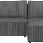 Γωνιακός καναπές Karl Maxi-Anthraki