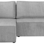 Γωνιακός καναπές Karl Maxi-Gkri Anoixto