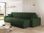 Γωνιακός καναπές Piano-Prasino - Image 2