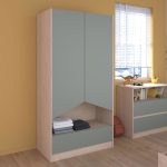 Ντουλάπα Shield δίφυλλη-Prasino - Image 2