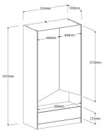 Ντουλάπα Shield δίφυλλη-Prasino - Image 3