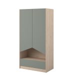 Ντουλάπα Shield δίφυλλη-Prasino - Image 4