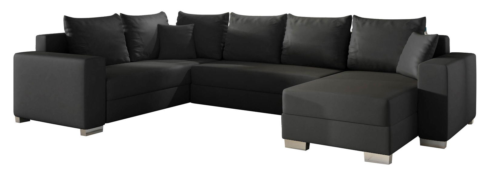 image_83804_mc_10 Γωνιακός καναπές Elsa-Δεξιά-Μαύρο - Image 1