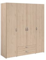 Ντουλάπα Dorm τετράφυλλη-Fusiko-Χωρίς πατάρι